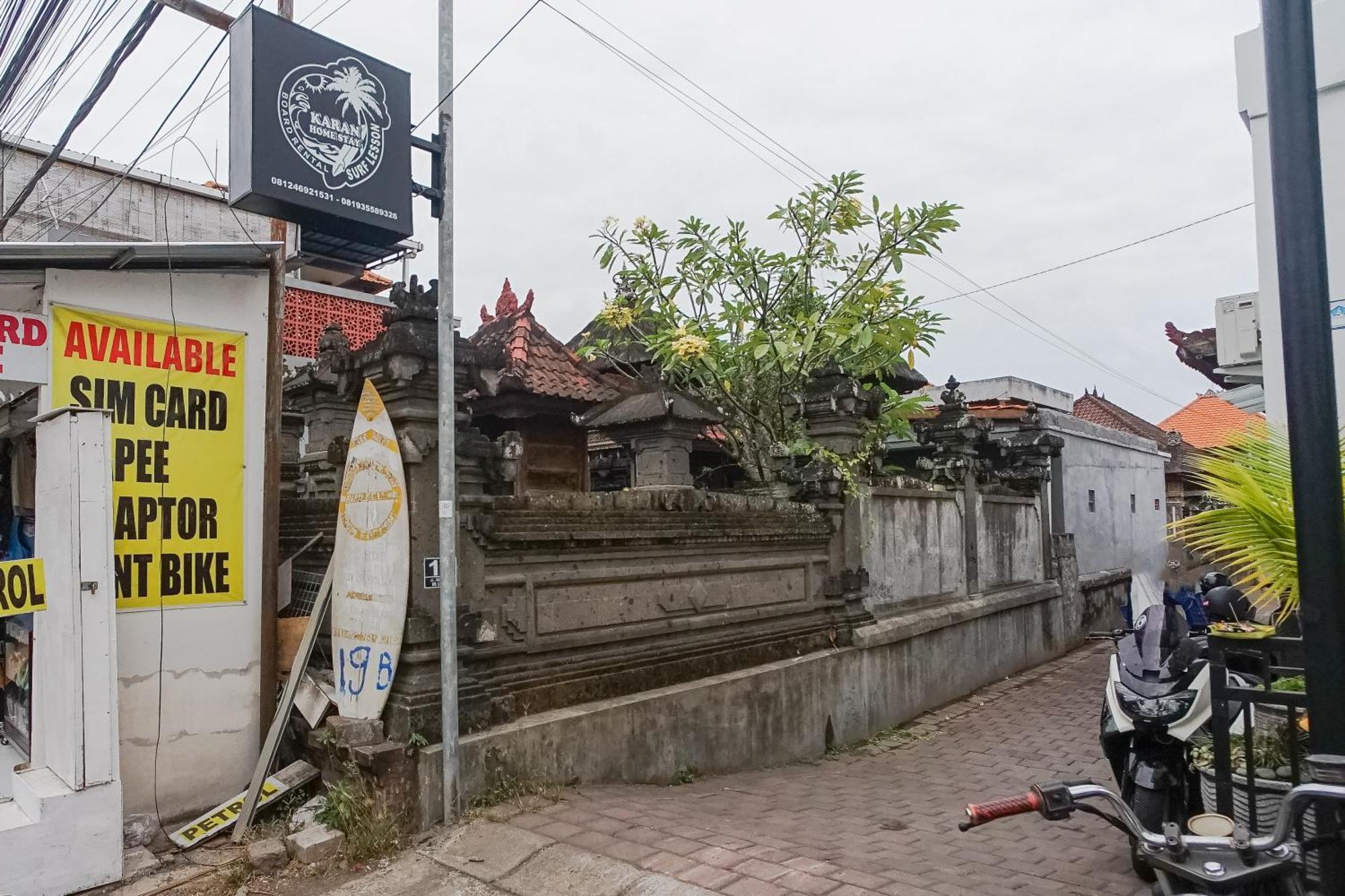 Karan Homestay Canggu Eksteriør billede